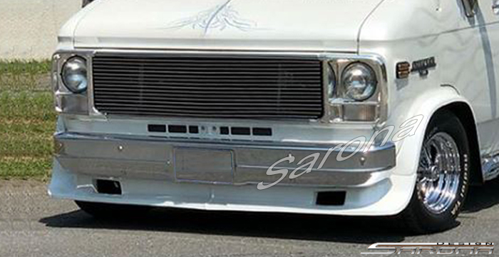 Custom Chevy Express Van  All Styles Front Lip/Splitter (1977 - 1995) - $349.00 (Part #CH-031-FA)